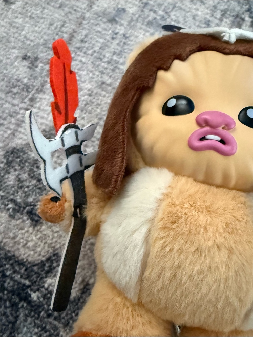 Disney Star Wars Hot Toys Cosbi Ewoks Plush Keychain - Logray - Picture 6 of 8